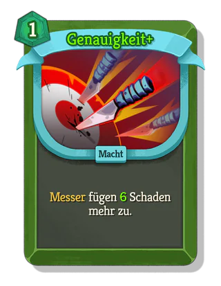 Genauigkeit +