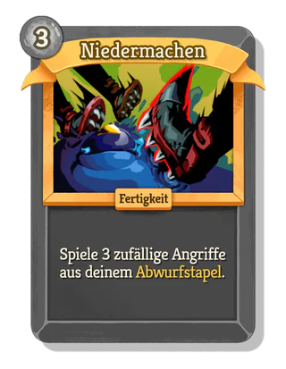Niedermachen