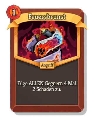 Feuersbrunst