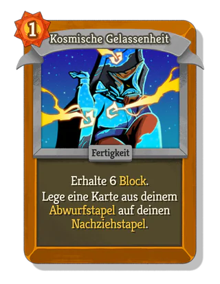 Kosmische Gelassenheit