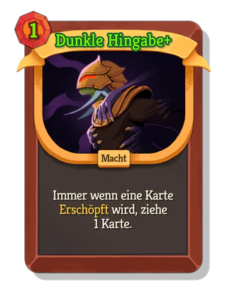 Dunkle Hingabe +
