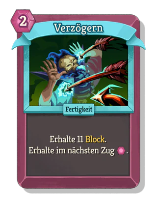 Verzögern
