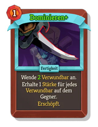 Dominieren +