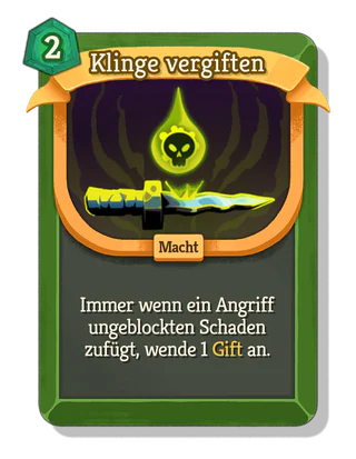 Klinge vergiften