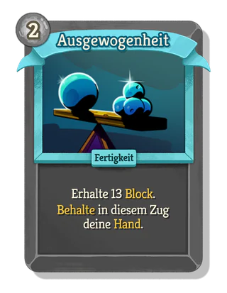 Ausgewogenheit