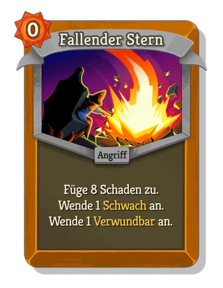 Fallender Stern
