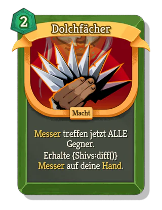 Dolchfächer