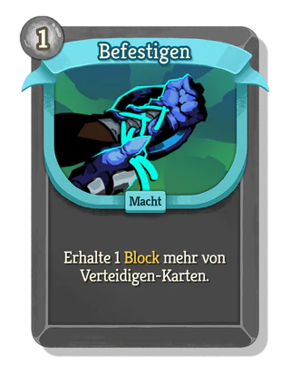 Befestigen