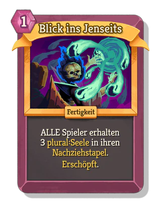 Blick ins Jenseits