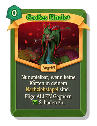 Großes Finale +