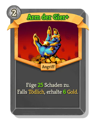 Arm der Gier +