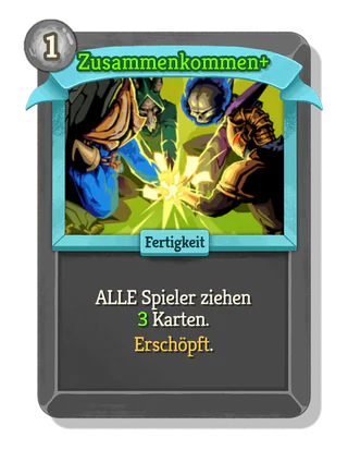 Zusammenkommen +