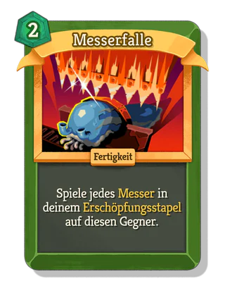 Messerfalle