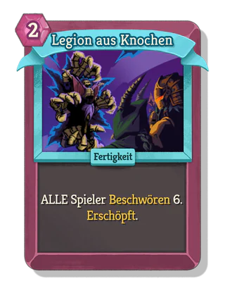 Legion aus Knochen
