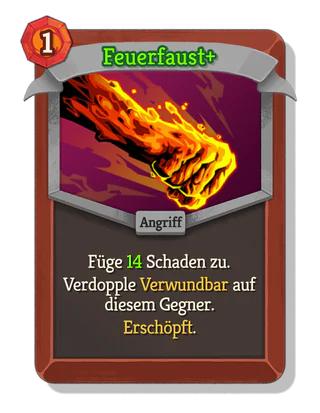 Feuerfaust +