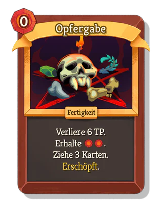 Opfergabe