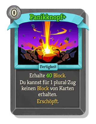 Panikknopf +