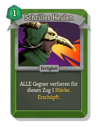 Schrilles Heulen