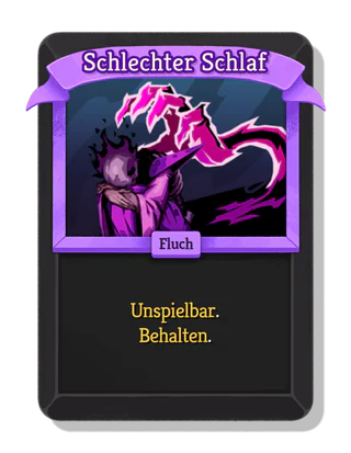 Schlechter Schlaf