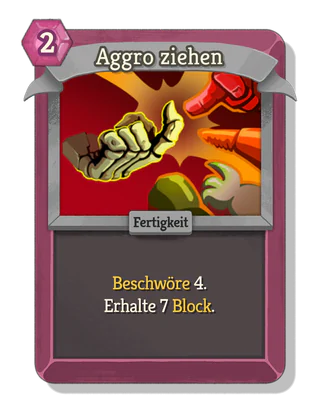 Aggro ziehen