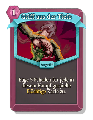 Griff aus der Tiefe