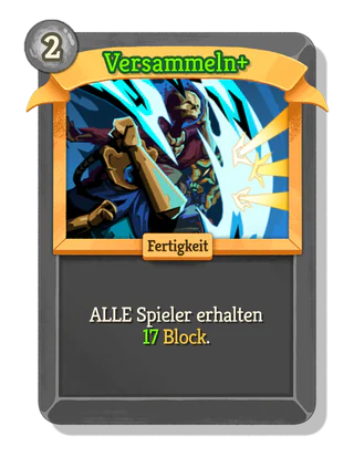 Versammeln +