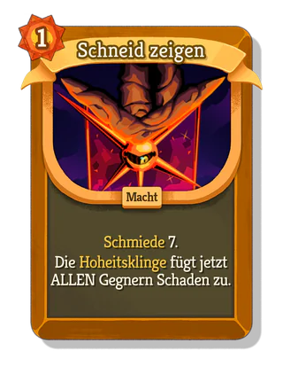 Schneid zeigen