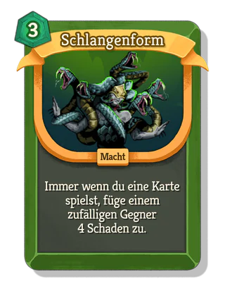 Schlangenform