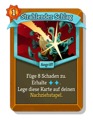 Strahlender Schlag