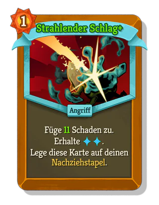 Strahlender Schlag +