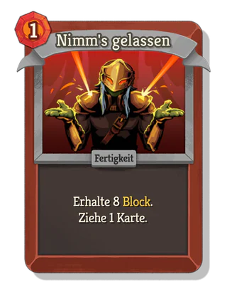 Nimm's gelassen