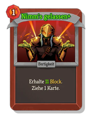 Nimm's gelassen +