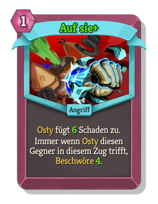Auf sie +
