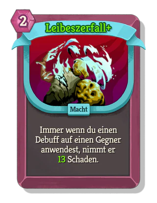 Leibeszerfall +