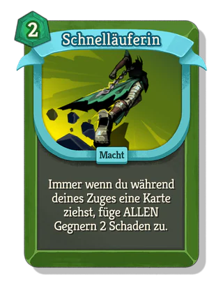 Schnelläuferin
