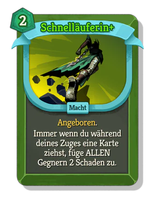 Schnelläuferin +