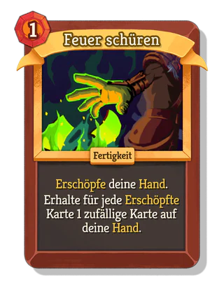 Feuer schüren
