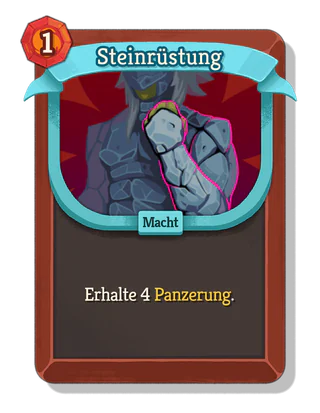 Steinrüstung