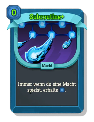 Subroutine +