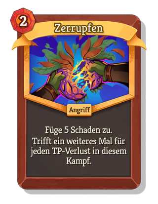 Zerrupfen
