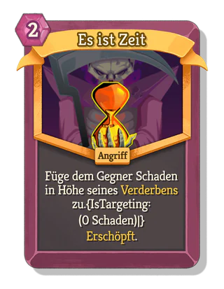 Es ist Zeit