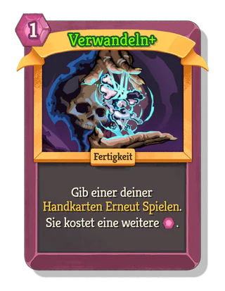 Verwandeln +