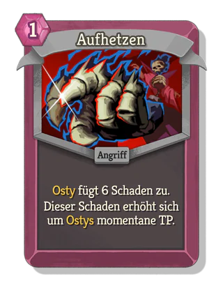 Aufhetzen