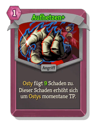 Aufhetzen +