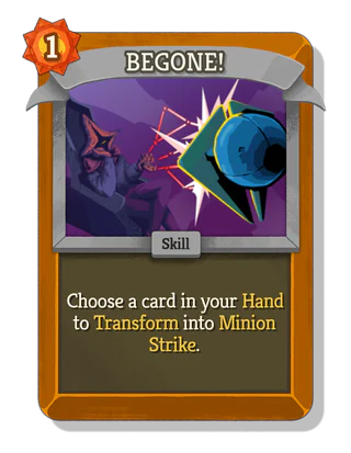 BEGONE!