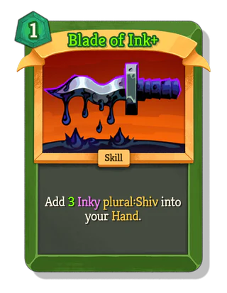 Blade of Ink +