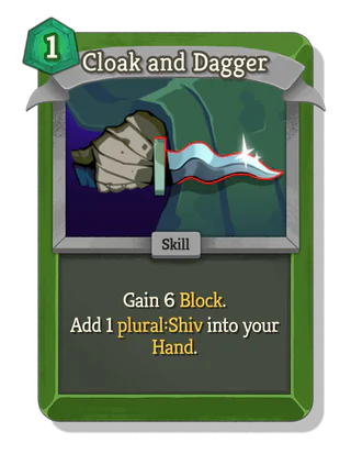 Cloak and Dagger