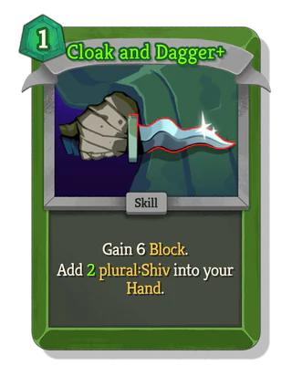 Cloak and Dagger +