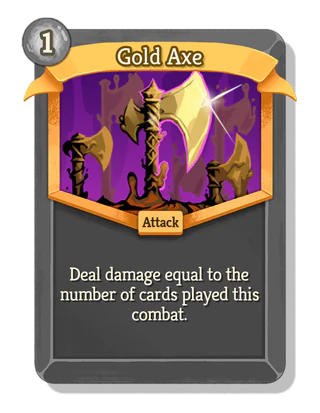 Gold Axe