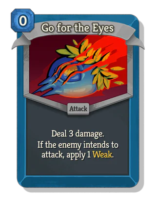 Go for the Eyes